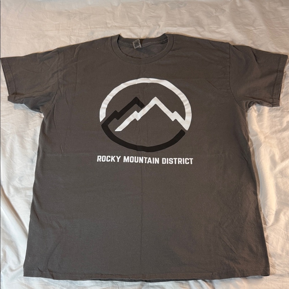 Gildan Dark Gray Rocky Mountain Tee